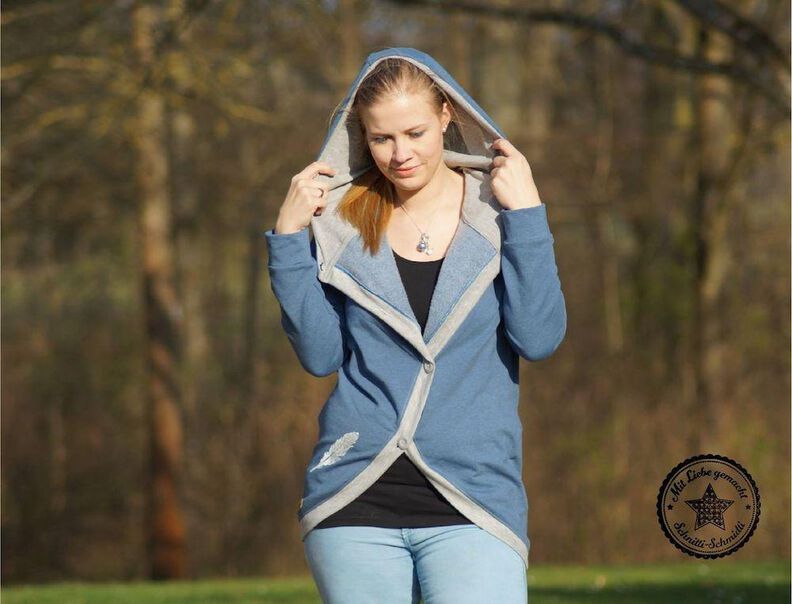 Ebook Jacke/Sweat-Jacke NEESHA XXS-XXL image number 3