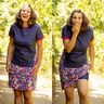 Damen Rock mit Shorts Skort Hosenrock CERGAS ♥ Gr. 34-56 thumbnail number 8