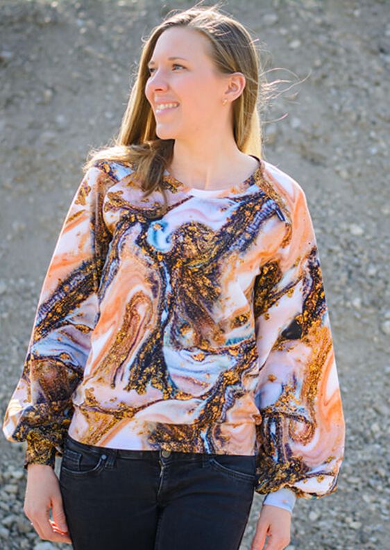 Brunhilde - Sweater mit Statementärmeln image number 8