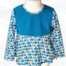 Kinder Jerseyshirt „Leonie“ mit Stufen-Saum Gr 98-164, A4+A0 thumbnail number 5