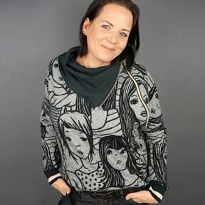 Pullover (34-56) TERESINA Damen Sweater Schnittmuster