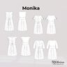 Kleid Monika Gr. 34-54 Schnittmuster thumbnail number 10