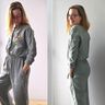 Damen Jumpsuit lange weite Hose RIANG ♥ Gr. 34 - 56 thumbnail number 4
