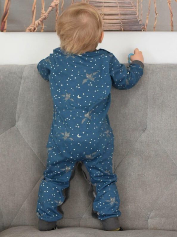Baby Anzug Jumpsuit Schlafanzug Overall GULA ♥ Gr. 56-98 image number 10