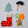 Stickdatei weihnachtliche Applikationen 9er SET 10x10cm thumbnail number 2