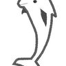 Stickdatei Delfin Delphine thumbnail number 3