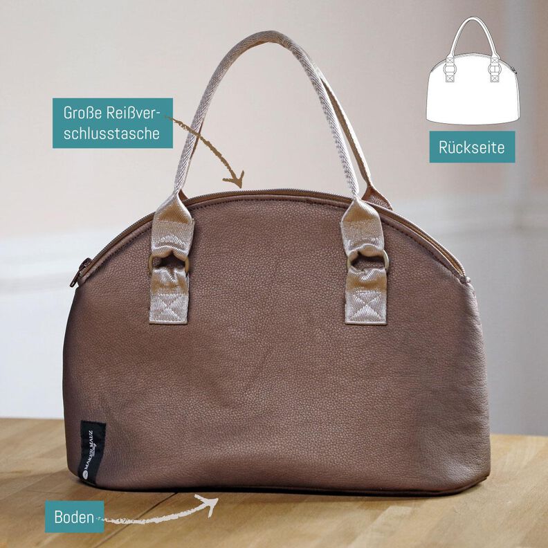 Handtasche Zahro Schnittmuster und Nähanleitung image number 5
