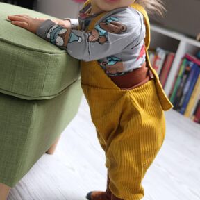 *Fritz* Latzhose, Knickerbocker, Shirt eBook Nähanleitung