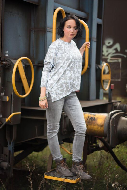 Shirt asymmetrisch "JULIENE", Schnittmuster Gr. 158-46 image number 9
