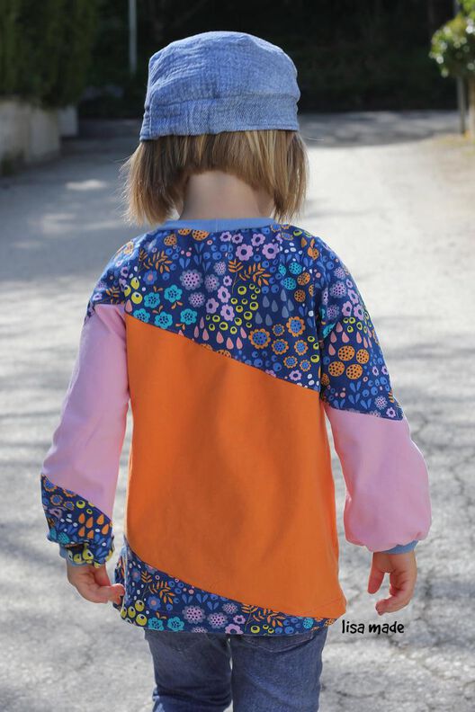 *Kids Basicshirt* Shirt mit vielen Teilungen, runder Saum image number 5