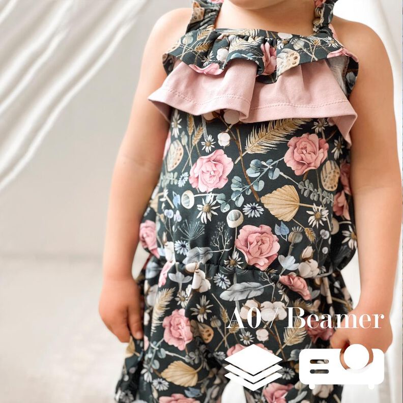 BEAMER + A0 lovely jumper Jumpsuit Romper Gr. 74-104 image number 1