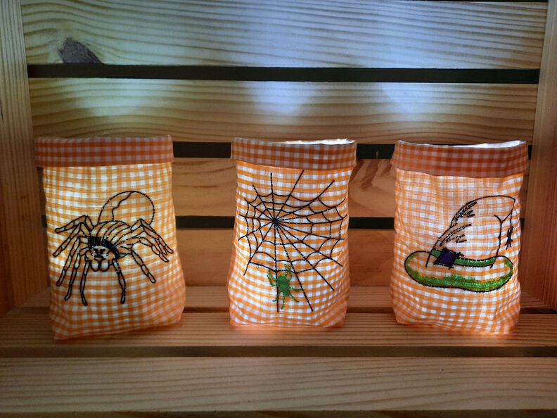 ITH Lichterbeutel Halloween LED 13x18cm image number 2