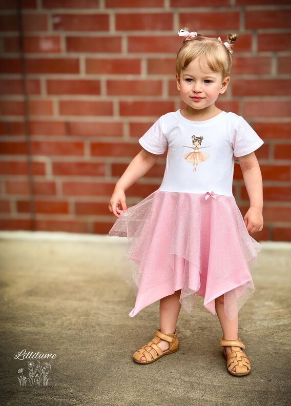 BEAMER + A0  lovely fast dress 74-164 Tüllkleid Drehkleid image number 8