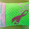 Hoffnung Brustkrebs Schleife Stickdatei thumbnail number 4