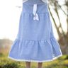 *Girls Boho Skirt* Stufenrock mit Passe Gr. 74-158, Rock thumbnail number 3