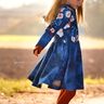 lovely hoodie dress 50-98 Baby & Kids Kleid Drehkleid thumbnail number 10