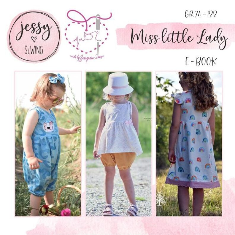 *miss little lady* Baukasten Sommer eBook Jumpsuit Kleid image number 1