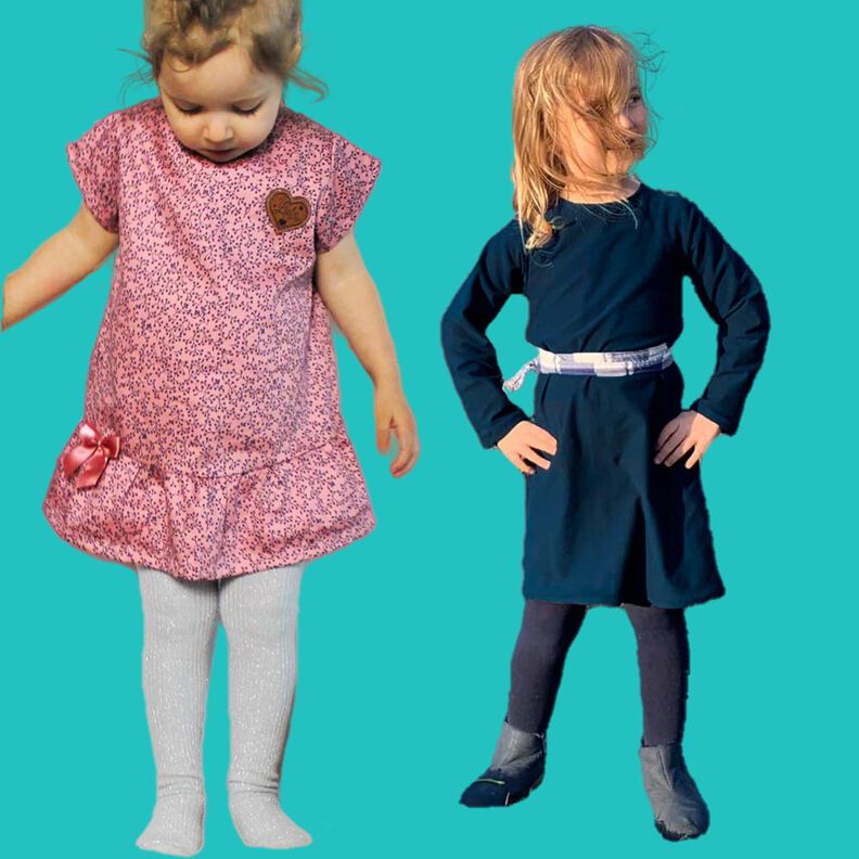 Kleid viele Varianten alle Stoffe Kids MENARI ♥ Gr. 92-164 image number 1