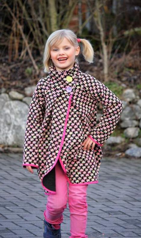 Jacke im O-Shape Look "Sylvie", Schnitt Gr. 110-152 image number 7