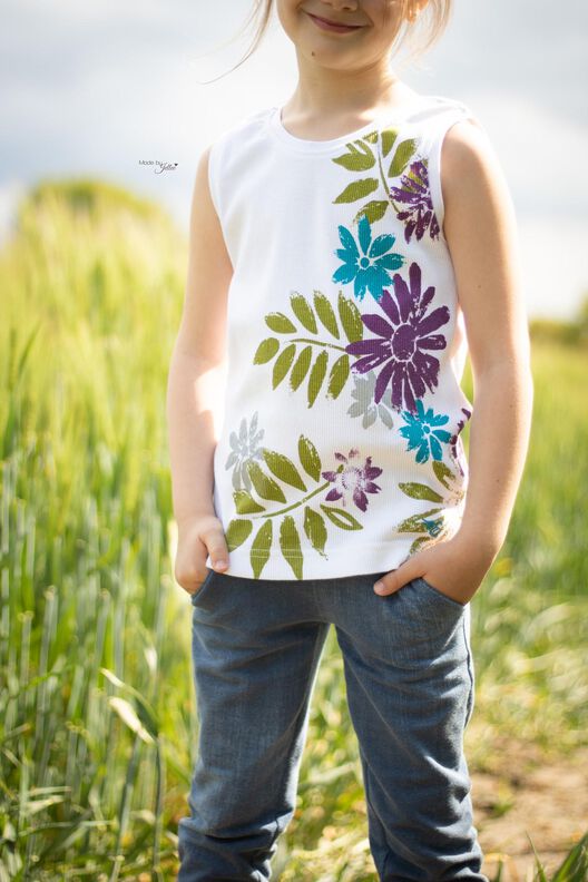 Tanktop Kinder - Schnittmuster Gr. 86-176 - deine LUCY #95 image number 6