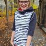 Hoodie(kleid) Leevke Gr. 32-52 inkl. Beamerdatei thumbnail number 9