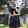 Kleid La Gazza Gr.32-54 inkl. Ebenen und Beamerdatei thumbnail number 7