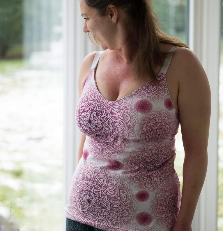 Camysole, (Camisole Top) Gr. 42-50, mit B- bis F-Cup image number 10