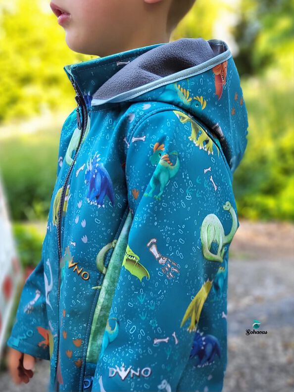 Softshelljacke Zuckermaus BOYS Gr. 110 - 164 Walkjacke image number 4