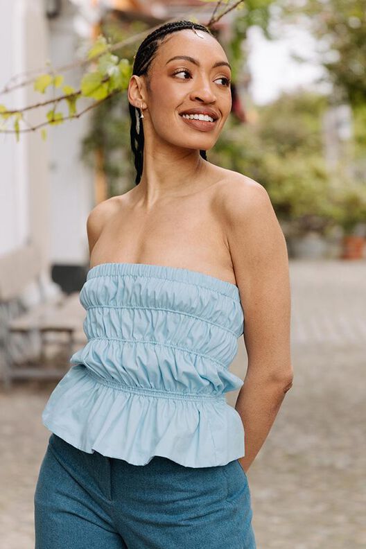 Schnittmuster nach Maß: Bandeau Top Schnittmuster Damen image number 5