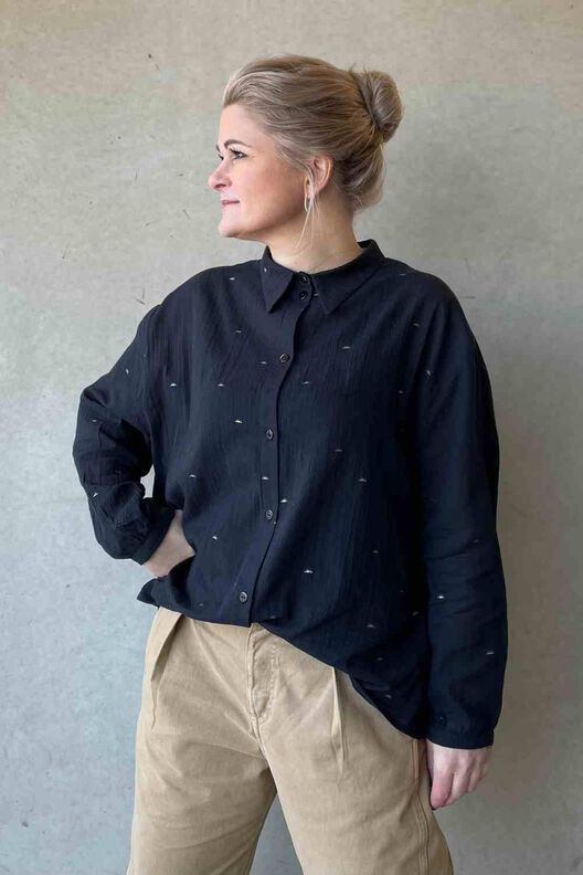Evas Oversizedbluse- Schnittmuster & Nähanleitung  image number 8