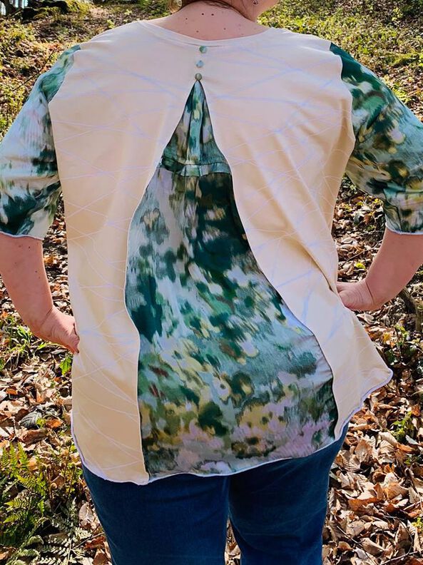 E-Book – Oberteil „Amsterdam“ mit Falteneinsatz im Rückteil image number 5