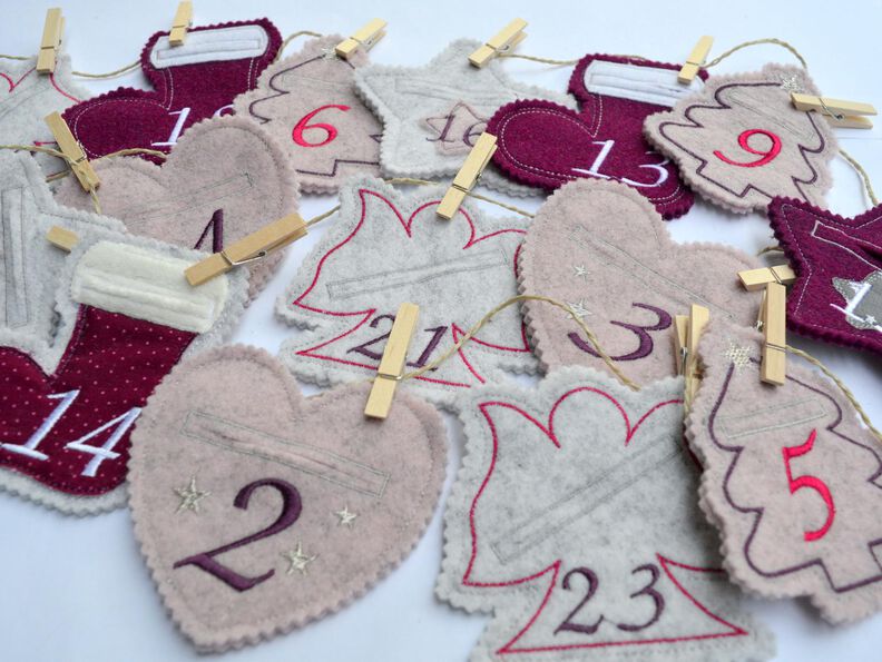 ITH Stickdatei Adventskalender image number 4