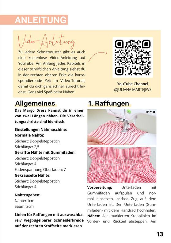 Schnittmuster nach Maß: Sommerkleid Damen A-Linie Kleid image number 9