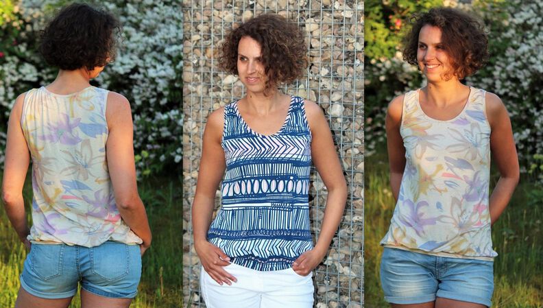 TOP LANIA Gr. XS-XXL  Ebook Schnittmuster image number 4