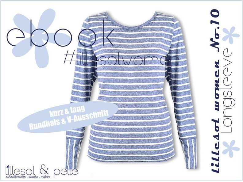 Ebook / Nähanleitung Damen Longsleeve image number 1