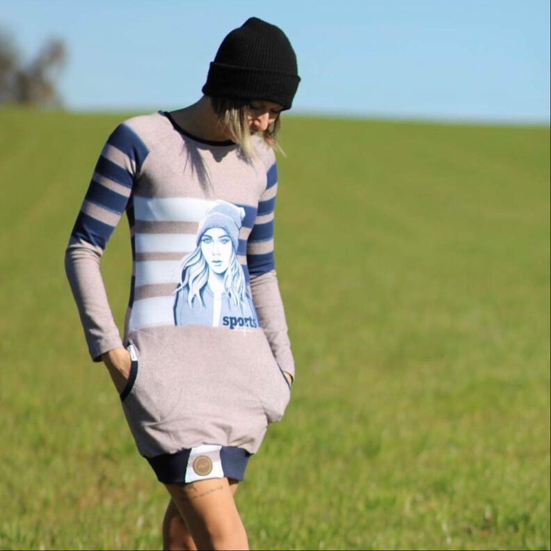 Hoodie, Shirt, Kleid, Rock Oko’aPdf, Gr. 32-48 image number 1