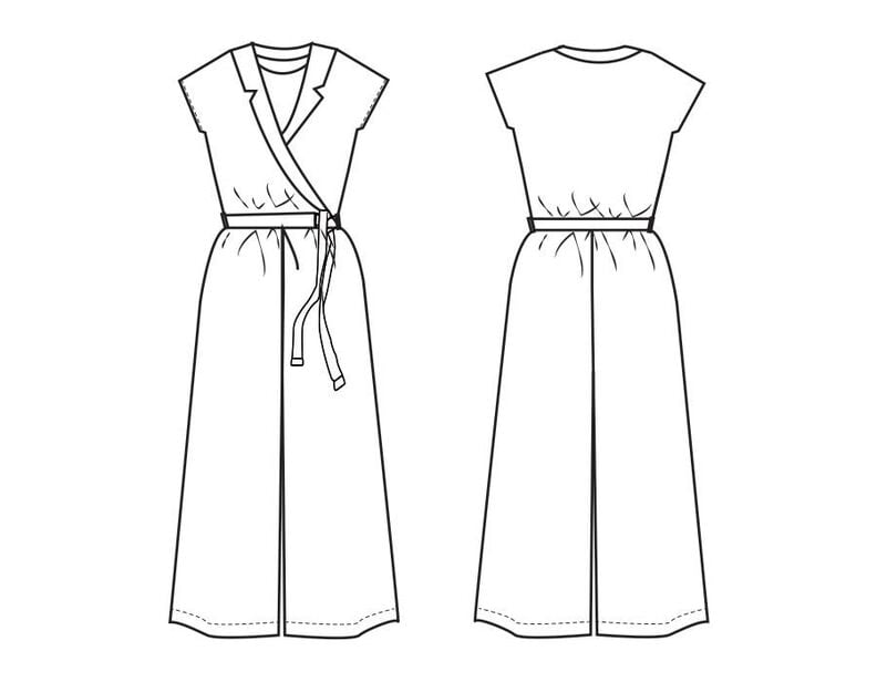 Jumpsuit LONDON Nähanleitung + Schnitt image number 3