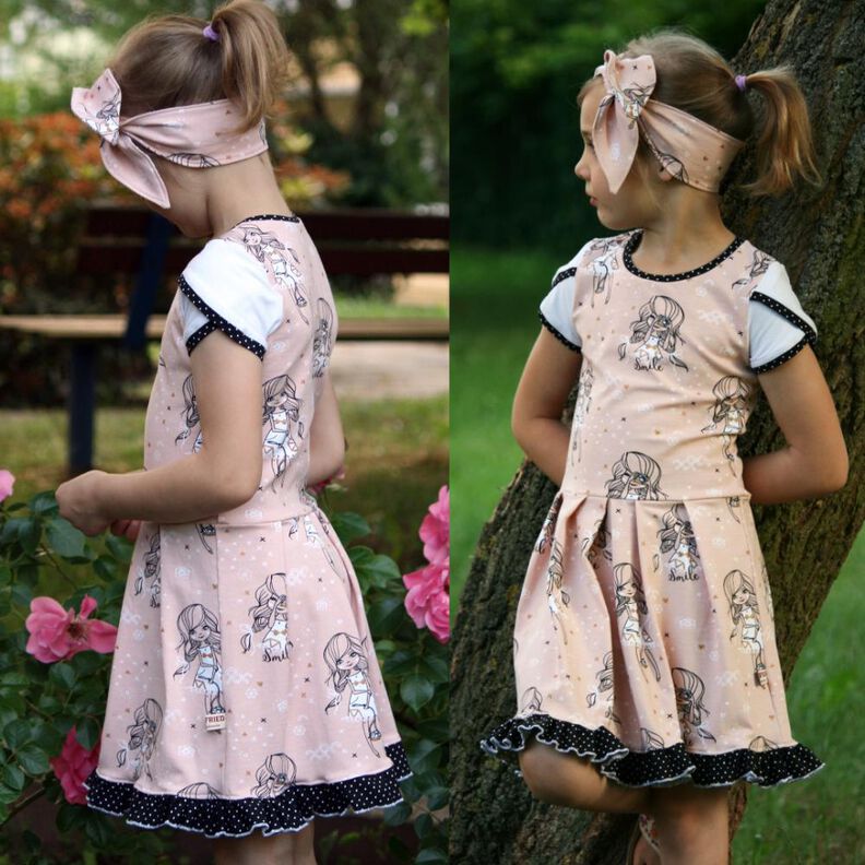 Licata: Kleid für Mädchen mit Falten (Video!) ebook 92 - 158 image number 1