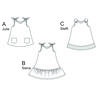 Schnittmutser Mädchenkleid PDF Ebook, 3 Varianten-Gr. 74-152 thumbnail number 11