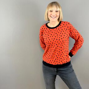 Basic Sweatshirt |  Bündchen oder Saum | + halblange Ärmel Basic Sweatshirt |  Bündchen oder Saum | + halblange Ärmel