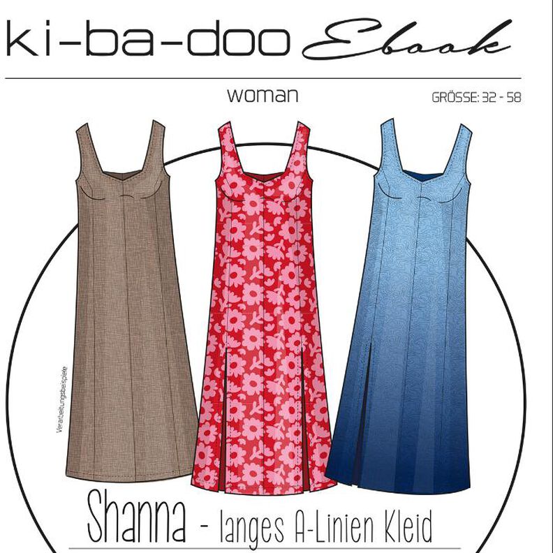 ebook Kleid Shanna | Größe 32-58 DIN A4 PDF image number 1
