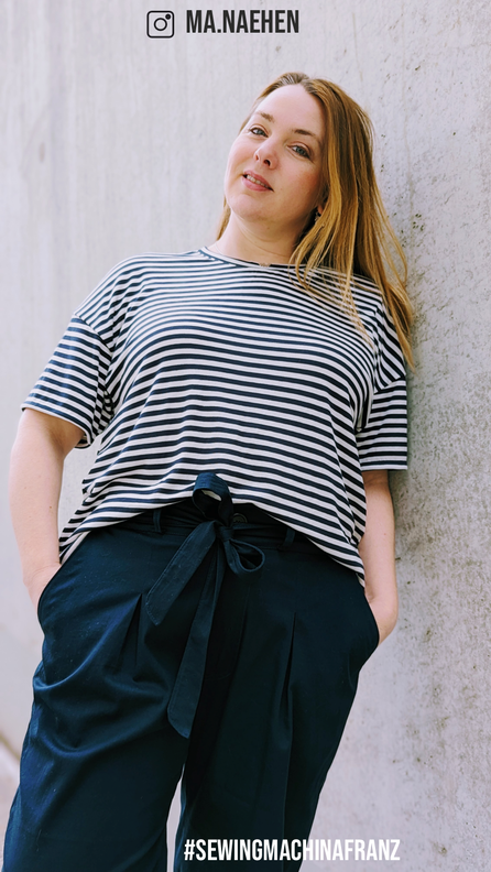 oversize basic Shirt Franz / PDF Schnittmuster image number 4