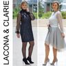 Shirt / Kleid LACONA Gr. XS-XXXL + Rock CLARIE  thumbnail number 1