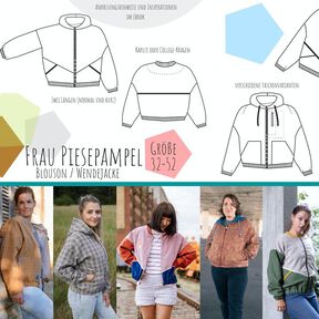 Frau Piesepampel Blouson / Wendejacke