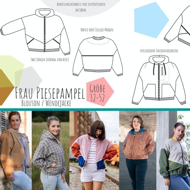 Frau Piesepampel Blouson / Wendejacke image number 1
