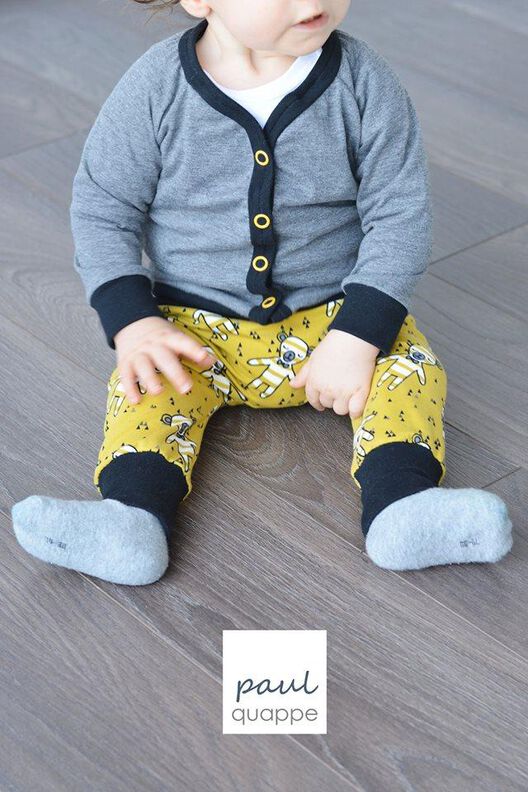 Baby-Cardigan / Schnittmuster und Nähanleitungen image number 7