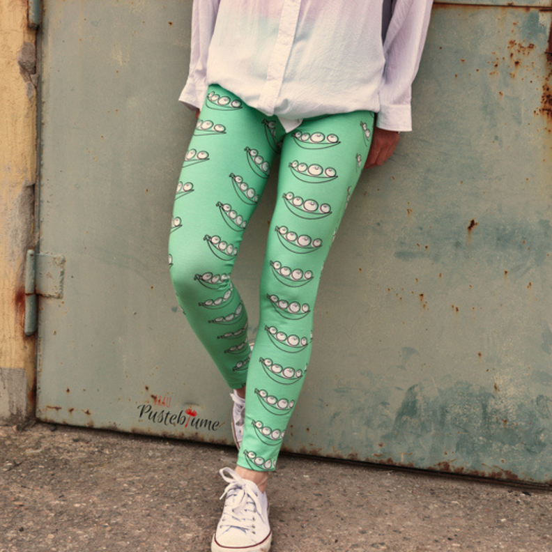 Leggings/Radler ohne innere Beinnaht 34-58 image number 3