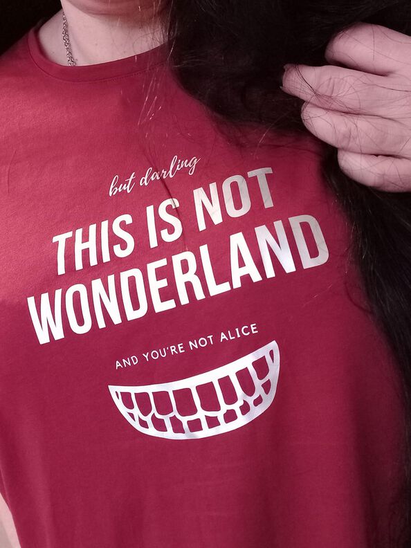 Plotterdatei But darling this is not Wonderland image number 5