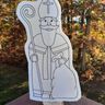 Stickdatei Nikolaus  Stabstickdatei thumbnail number 2