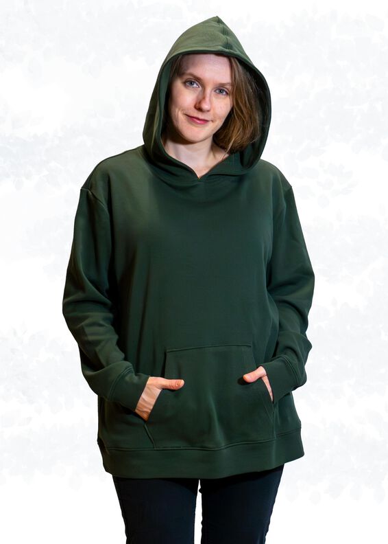 Oversize Hoodie/Sweater „Tessa“ für Damen BU 80-116, A4+A0 image number 3